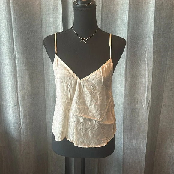 Cream Velvet By Graham & Spencer Tank - Picture 1 of 5